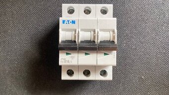 ✅ Jistič Eaton PL6-B16/3 (3-fázový, 16A)