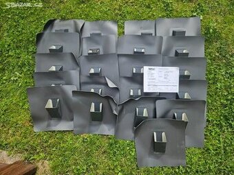 Sněhová zábrana na sníh antracit Alkorplan 21 ks na fóliové