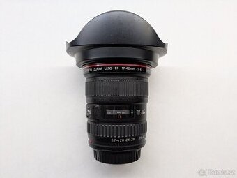 CANON EF 17-40/4, výborný stav, plně funkční