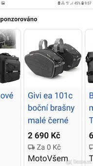 Boční brašny Givi