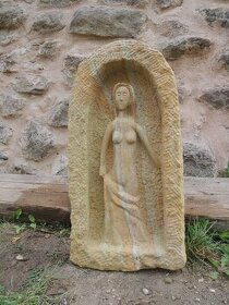 Víly a další motivy do zahrad - pískovec