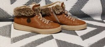 SENZAČNÍ KOTNÍKOVÉ VYTEPLENÉ BOTASKY-RIEKER-vel.39