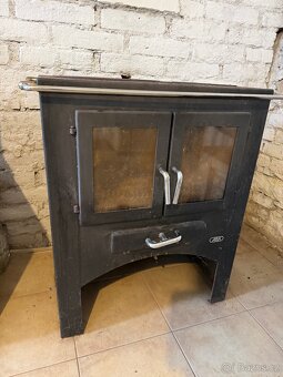 Krbová kamna ABX s výměníkem + plotýnky