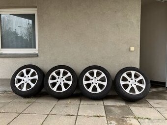 Sada alu kola 6,5Jx16, ET45, 5x114,3 + zimní pneu 205/55/R16
