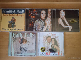 6 CD - různé žánry