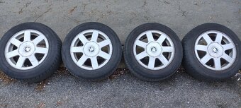 Alu kola 15” 5x112 a letni pneu 205/60/R15