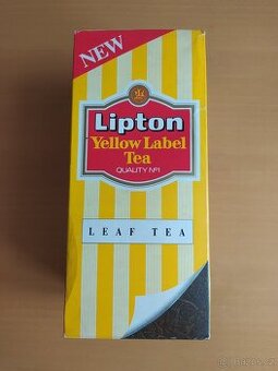 Čaj Lipton - retro balení