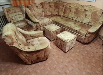 Sedací souprava + 2 křesla