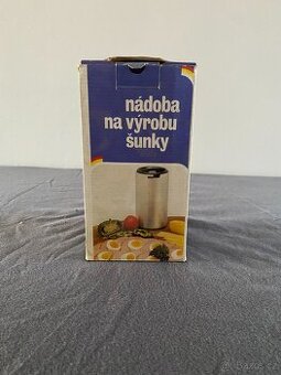 Retro nádoba na výrobu šunky