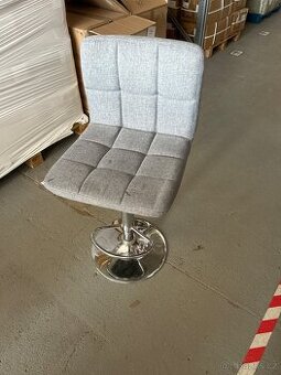 Barová židle, šedá