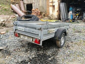 Sklopná kára za auto zaslaw agro line