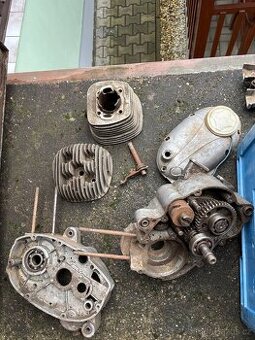 Jawa 90 - motor