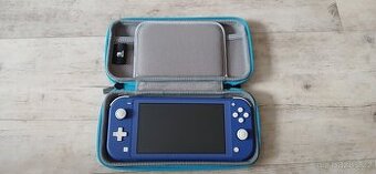 Nintendo Switch Lite Blue + originální krabice + pouzdro