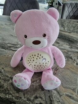 Chicco - Projektor medvídek s melodií BABY BEAR růžová