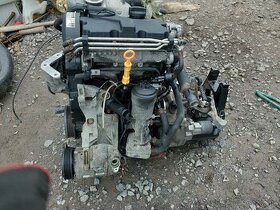 Motor 1.4 tdi bnm 51kw škoda fabia 2 roomster jhp