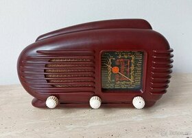 Art Deco starožitné rádio Talisman po kompletní renovaci