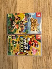 Super Mario Bros U deluxe + Animal Crossing Switch