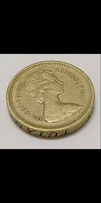 Elizabeth 1 pound ( stribro  ) 1983