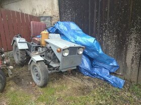 Prodám doma dělaný traktor