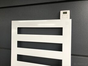 Designovy elektricky koupelnovy radiator s LCD