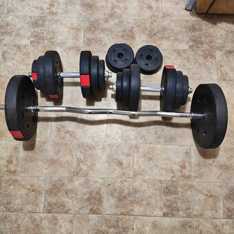Sestavička: fitness sada 72kg za 2990,-