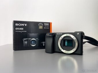 Bezzrcadlovka Sony A6400 + baterie - 1