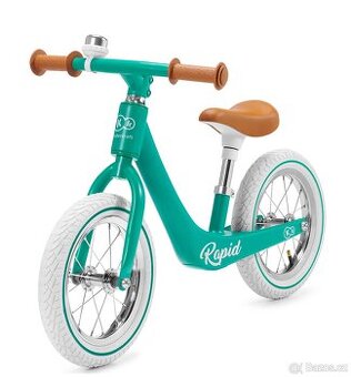 Odrážedlo Kinderkraft Rapid Midnight Green 12" pro děti 2-4