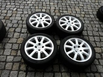 ALU KOLA + LETNÍ PNEU 205/45R16 PEUGEOT 16"CITROEN