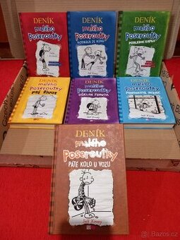 Jeff Kinney – Deník malého poseroutky, Díl 1–7, celkem 7 ks - 1
