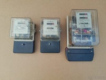 Elektroměry Křižík Prešov (3 ks)