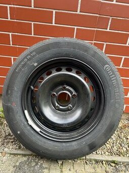 Letní pneu 195/65R15 včetně plech. kola - 1ks