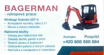 BAGERMAN-VYKOPOVE PRÁCE