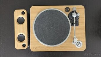House of Marley stylový gramofon a Bluetooth reproduktor