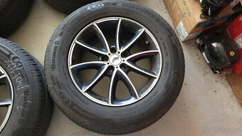 99% letní ALU kola 17" 5x108 XC90, XC60, Freelander