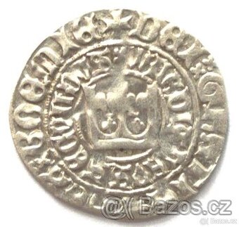 Vladislav II. Jagellonský, 1471-1516, pražský groš,originál