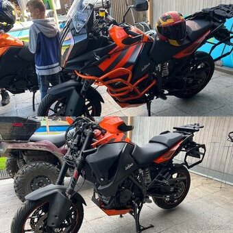 KTM 1290 Super Adventure S / NEHODA