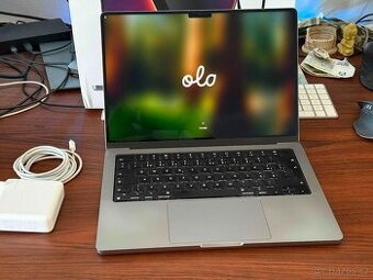 MacBook Pro 14" – M1 Pro, 16 GB RAM, 1 TB, space gray, CZ