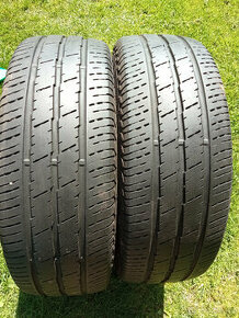 2 letní pneumatiky Continental 235/65/16C 6,6mm