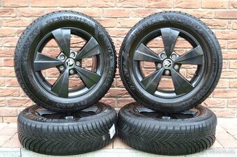 5x112 R16 Zimní sada orig. Škoda Octavia 4 + 205/60 R16