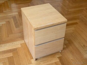 IKEA Malm noční stolek, komoda s 2 zásuvkami