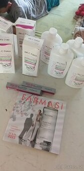 Šampon česnek + maska ,řasenka double