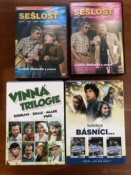 Mix DVD seriálů - viz foto