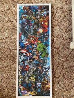 Puzzle Avengers sestavený obraz