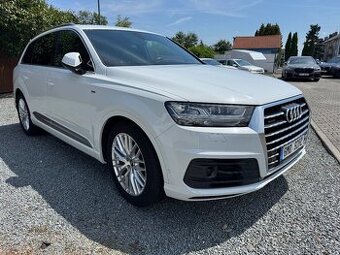 Audi Q7,s-line,3,0 tdi,bílá perleť...