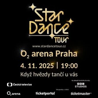 Vstupenka STARDANCE TOUR - PRAHA O2 ARENA 4.11.2025