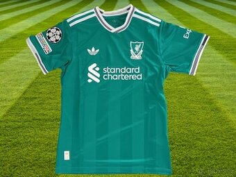 Fotbalový dres Liverpool FC 25/26 – zelená AWAY Authentic