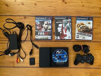 Konzole PlayStation 2 PS2 Hry Ovladač Originál