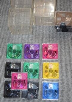 MD minidisc MAXELL 74min., s obaly, plast.MD box,sada 10ks