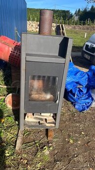 Krbová kamna s výměníkem