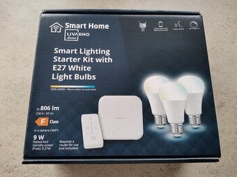 LIVARNO Zigbee Smart Home Starter Kit Gateway, 3 žárovka, DO